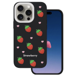 Maasika &uuml;mbris iPhone 14 Pro / 15 Pro 6,1" must
