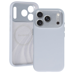 Liavec Silk Shield Case with Metal Camera Frame for Iphone 18 Pro Max/17 Pro Max gray