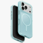 Uniq Clario Magclick Charging &uuml;mbris iPhone 18 Pro / 17 Pro &ndash; sinine