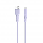 Setty cable USB - USB-C 1,5 m 2,1A KSA-C-1.529 lilac