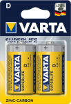 VARTA cinko baterija R20 (Tipas D) Superlife 2 vnt.