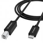 Wozinsky WKDDY2S USB-B - USB-C Kaabel 2m - must