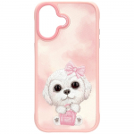 NIMMY &uuml;mbris BIG EYED PET 2.0 Dog jaoks IPHONE 17 roosa