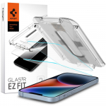 Spigen Glas.tR EZ Fit karastatud klaas iPhone 13 / 13 Pro / 14 / 16e jaoks - 2 tk.