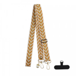 Telefono rai&scaron;tis FZ-1 geltonas