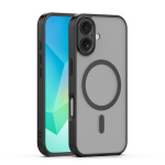 Mag Matt dėklas iPhone 16 6,1" juodas