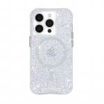 Case-Mate Twinkle MagSafe &uuml;mbris seadmele iPhone 15 Pro, Disco mustriga
