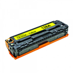 Compatible cartridge HP CE322A, Kollane