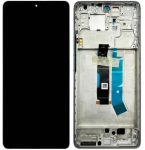 LCD screen Xiaomi Redmi Note 14 Pro 4G koos touch screen koos frame Aurora Lilla original (service pack)