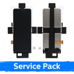 LCD ekranas suderinamas su Samsung F741 Z Flip6 (VIDINIS) juodas (Service Pack) (NF versija)