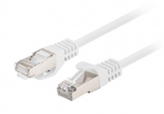 Lanberg PCU6-20CC-0150-S v&otilde;rgukaabel valge 1.5 m Cat6 U/UTP (UTP)