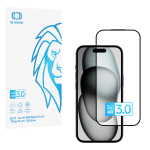 Karastatud klaas Tel Protect 10X AR 3.0 AntiReflective Titanium Iphone 15 (&uuml;mbrik)