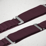 Mobilize nailonist kellarihm - Alpine - titaanist &uuml;hendusdetail - Apple 38/40/41mm - bordoopunane