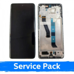 LCD Display Compatible With Xiaomi Poco M8 with Frame / Green / (Service Pack)