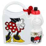 Minnie Mouse l&otilde;unas&ouml;&ouml;gikarbi ja 400 ml veepudeli komplekt