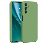 Etteri Silicone &uuml;mbris jaoks Samsung Galaxy A14 light roheline