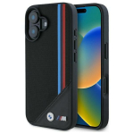 BMW M Meshed Tricolor Stripes MagSafe &uuml;mbris jaoks iPhone 16 - must