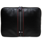 BMW Carbon & punane Stripe &uuml;mbris jaoks a 16" laptop - must