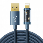 Data Kaabel to USB-A / Lightning / 2.4A / 2m Joyroom S-UL012A20 (sinine)