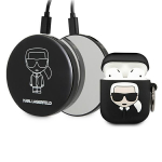 Karl Lagerfeld Ikonik &uuml;mbris AirPodidele + Powerbank - must