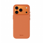 Benks Magnetic Vita Pro Silicone &Uuml;mbris (A070) jaoks Iphone 17 Pro Max oranž (Camera Control Button)