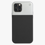ATOM STUDIOS dėklas Split Silicone MagSafe iPhone 12 / 12 Pro Black Carbon