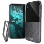 X-Doria Dash Ballistic Nylon &uuml;mbris seadmele iPhone X, hall ja must