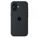 Dėklas "Silicone Case v2" iPhone 17 / Juodas / pakuotėje