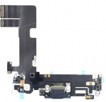 Lanksčioji jungtis skirta iPhone 13 įkrovimo kontaktų, su mikrofonu Black originali (used Grade A)