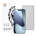 Karastatud klaas Tel Protect 10X Privacy Plus Titanium iPhone 16 Pro/17 (&uuml;mbrik)