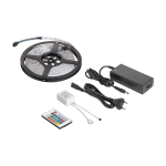 LED-valgustuskomplekt (RGB LED-riba, v&auml;rvikontroller, toiteplokk)
