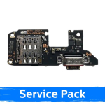 Charging Port Compatible With Xiaomi Poco F7 Ultra (+SIM reader) with Flex / Plata (Service Pack)