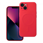 SILICONE MAG &Uuml;MBRIS compatible with MagSafe jaoks IPHONE 13 punane