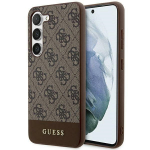 Guess 4G Stripe Collection &uuml;mbris jaoks Samsung Galaxy S24+ - brown