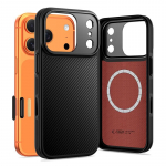 Tech-Protect Kevlar Aramid MagSafe &uuml;mbris jaoks iPhone 17 Pro Max - must