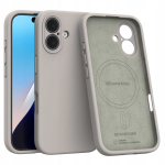 Spacecase Dėklas Silicone Mag iPhone 16 akmens
