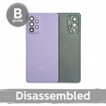 Galinis dangtelis suderinamas su Samsung A528 A52s 5G / Awesome Violet / su objektyvu 100% original (9/10 disassembled)