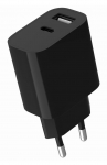 Gembird universaalne USB laadija 2 pordiga must TA-UC-2AC12-01-BK