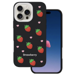 Maasika &uuml;mbris iPhone 16 Pro Max 6,9" must