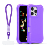 Safepop &uuml;mbris rihmaga iPhone 16 Pro Max 6,9" jaoks lilla