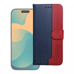 Raamat&uuml;mbris Samsung A57 Split Book tumesinine ja punane
