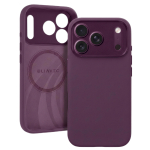 Liavec Silk Shield Case with Metal Camera Frame for Iphone 18 Pro Max/17 Pro Max purple