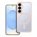 COLOR EDGE MAG COVER &Uuml;mbris compatible with MagSafe jaoks SAMSUNG S25 roosa