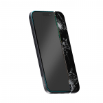 Crong 7D Nano Flexible Glass 9H kogu ekraani kattev h&uuml;briidne ekraanikaitse seadmele iPhone 14 Plus / 13 Pro Max