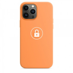 Dėklas "Silicone Case" skirtas iPhone 13 Pro / Marigold / su įpakavimu