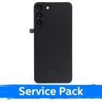 Galinis dangtelis suderinamas su Samsung S906 S22 Plus / Phantom Black / (Service Pack)