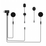 EJEAS HIFI-M3 Type-C korvaklapid mootorratta kiivrile, MS8 interkomile