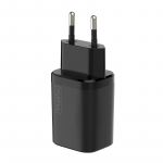 Seinalaadija MX CARBON 30W PD+QC USB-A+C must