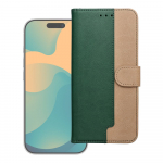 Raamat&uuml;mbris Xiaomi Redmi NOTE 15 PRO Plus 5G Split Book roheline ja kuldne