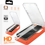 Tel Protect Dust-Free Easy Fit HD Titan karastatud klaas Iphone 16 Pro Max jaoks must